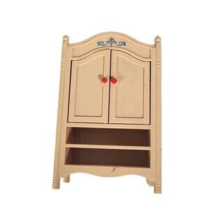Vintage Tomy Dollhouse Furniture Armoire #28